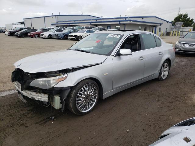 BMW 525 I 2007 with VIN WBANE53567CW68841 - Photo from auction