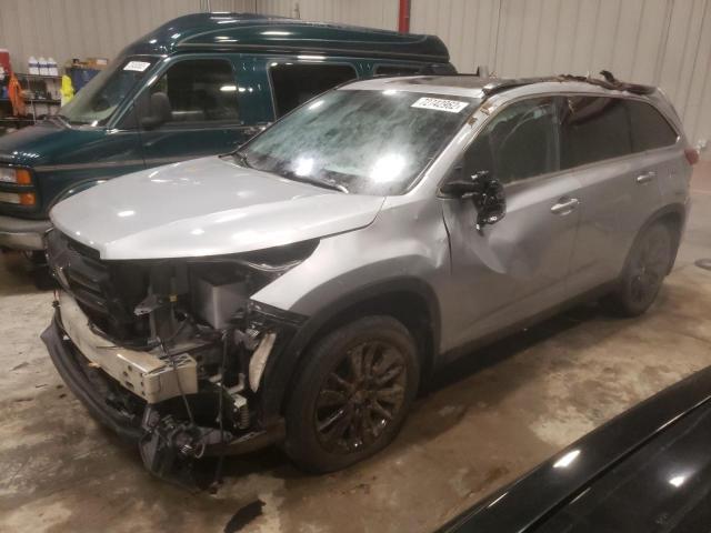 TOYOTA HIGHLANDER 2019 with VIN 5TDJZRFH8KS959030 - Photo from auction