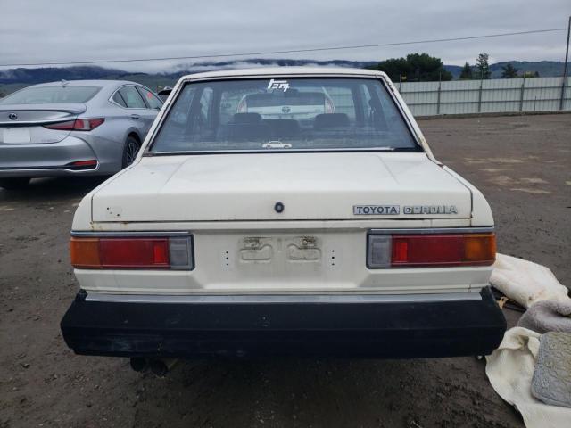 Photo 6 from auction – 1981 TOYOTA COROLLA DE with VIN JT2TE72D7B0190625