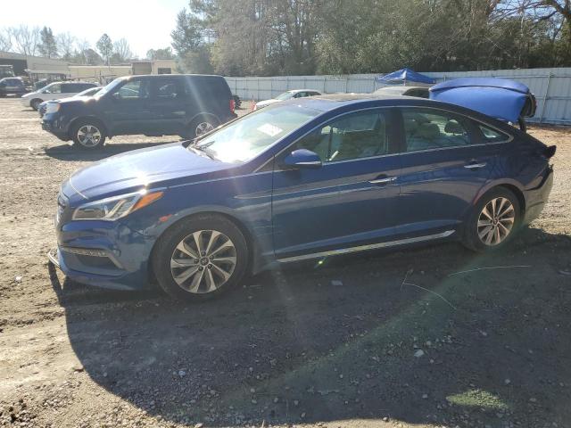 HYUNDAI SONATA 2016 with VIN 5NPE34AF4GH297990 - Photo from auction
