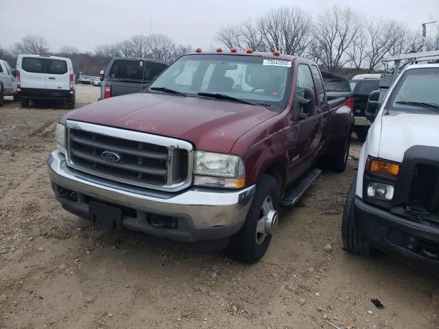 FORD F350 SUPER 2004 with VIN 1FTWX32P34EA86818 - Photo from auction