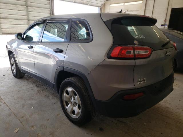 Photo 2 from auction – 2016 JEEP CHEROKEE S with VIN 1C4PJMAB6GW292327