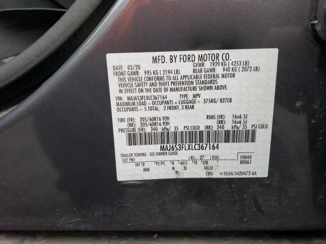 Photo 14 from auction – 2020 FORD ECOSPORT S with VIN MAJ6S3FLXLC367164