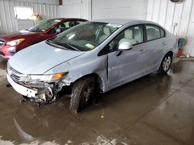 Photo 1 from auction – 2012 HONDA CIVIC LX with VIN 2HGFB2F59CH581812