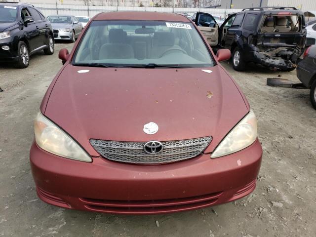 Photo 5 from auction – 2002 TOYOTA CAMRY LE with VIN 4T1BE32K02U006513