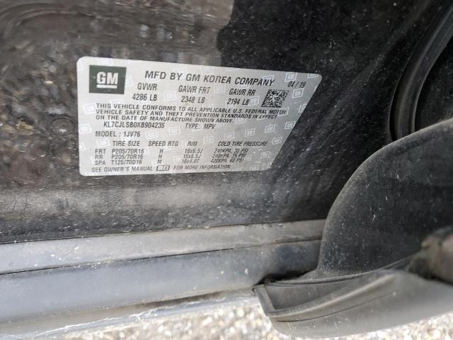 Photo 14 from auction – 2019 CHEVROLET TRAX 1LT with VIN KL7CJLSB0KB904235