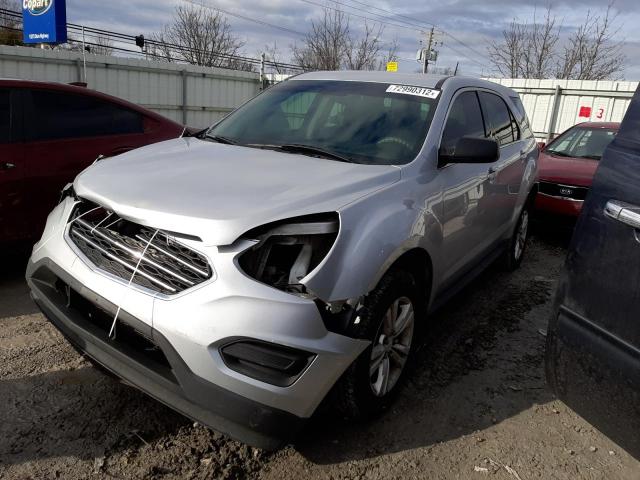 CHEVROLET EQUINOX LS 2016 with VIN 2GNFLEEK0G6237606 - Photo from auction