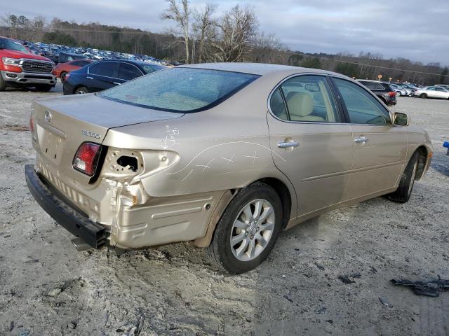 Photo 3 from auction – 2003 LEXUS ES 300 with VIN JTHBF30GX30089794