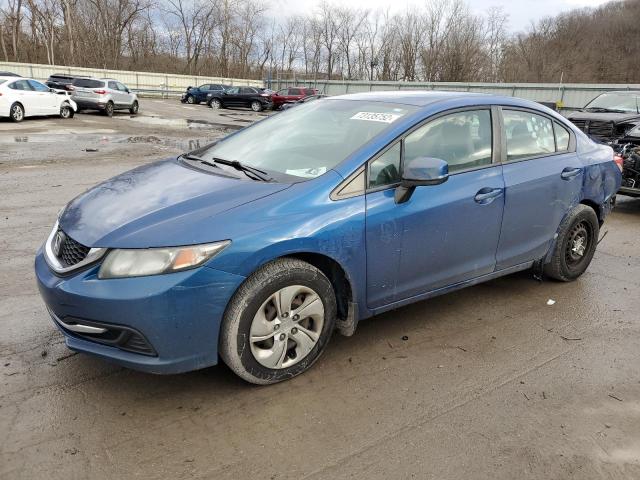 HONDA CIVIC LX 2013 with VIN 19XFB2F54DE219818 - Photo from auction