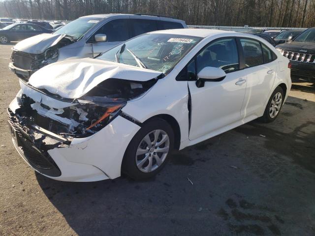 TOYOTA COROLLA LE 2020 with VIN 5YFEPRAE1LP033762 - Photo from auction