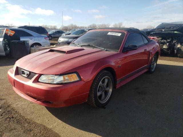 FORD MUSTANG GT 2002 with VIN 1FAFP45X42F176543 - Photo from auction