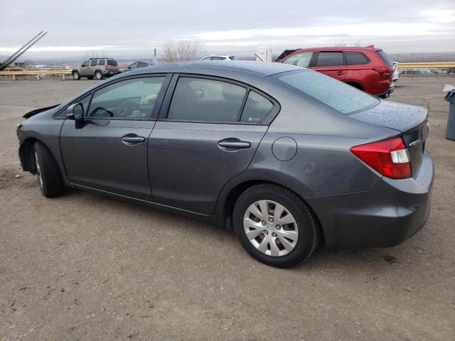 Photo 2 from auction – 2012 HONDA CIVIC LX with VIN 2HGFB2F55CH586389