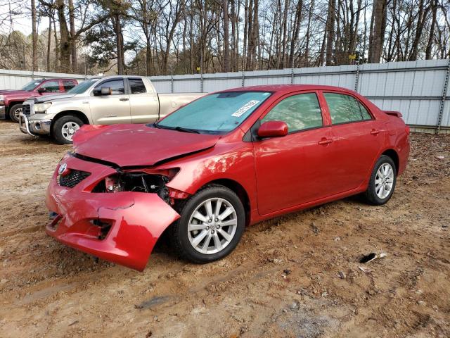 TOYOTA COROLLA BA 2009 with VIN JTDBL40E79J043860 - Photo from auction