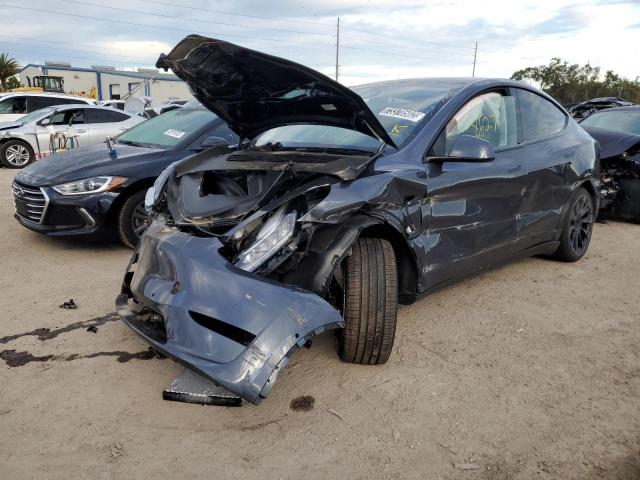TESLA MODEL Y 2022 with VIN 7SAYGDEE6NF480499 - Photo from auction