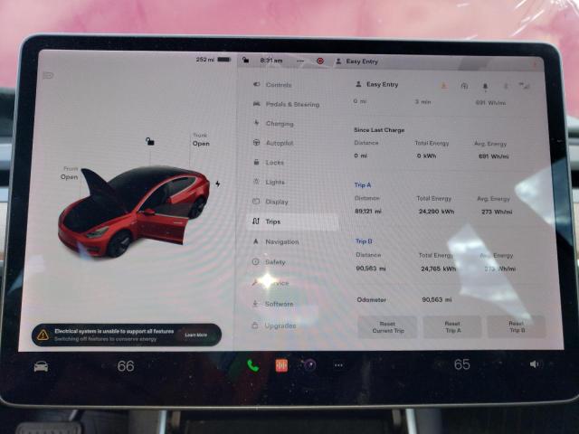 Photo 9 from auction – 2018 TESLA MODEL 3 with VIN 5YJ3E1EB8JF114832