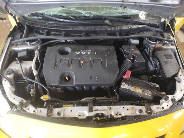 Photo 11 from auction – 2009 TOYOTA COROLLA BA with VIN JTDBL40E399067347