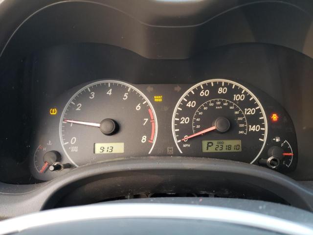 Photo 9 from auction – 2009 TOYOTA COROLLA BA with VIN JTDBL40E799050809