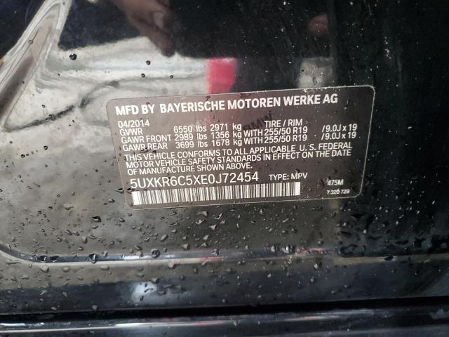 Photo 14 from auction – 2014 BMW X5 XDRIVE5 with VIN 5UXKR6C5XE0J72454