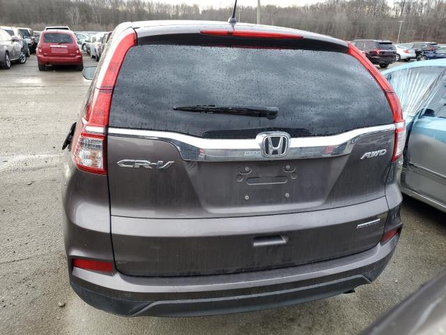 Photo 6 from auction – 2016 HONDA CR-V SE with VIN 2HKRM4H40GH693515