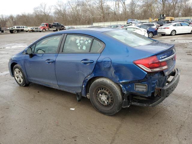 Photo 2 from auction – 2013 HONDA CIVIC LX with VIN 19XFB2F54DE219818