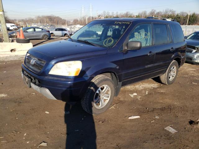 HONDA PILOT 2004 z numerem VIN 2HKYF18424H526492 - Zdjęcie z aukcji