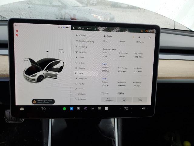 Photo 9 from auction – 2020 TESLA MODEL 3 with VIN 5YJ3E1EA4LF737469