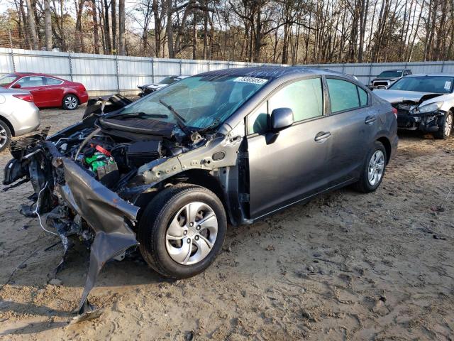 HONDA CIVIC LX 2013 with VIN 19XFB2F51DE094812 - Photo from auction