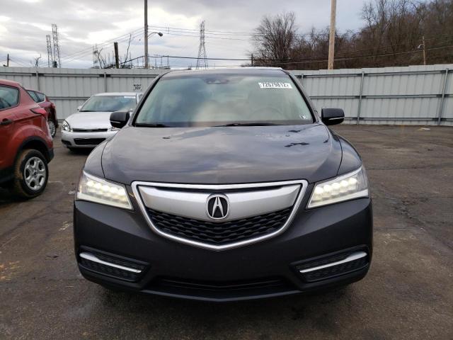 Photo 5 from auction – 2016 ACURA MDX TECHNO with VIN 5FRYD4H47GB013649