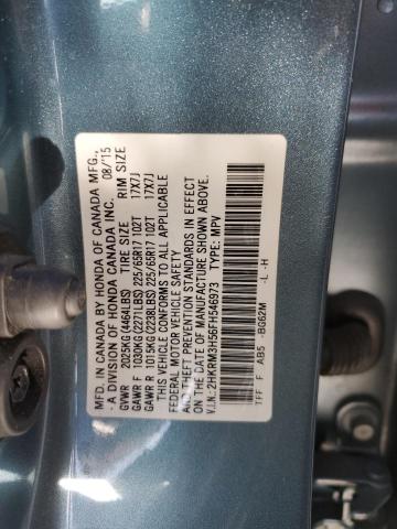Photo 14 from auction – 2015 HONDA CR-V EX with VIN 2HKRM3H56FH546973