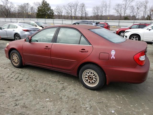 Photo 2 from auction – 2002 TOYOTA CAMRY LE with VIN 4T1BE32K02U006513