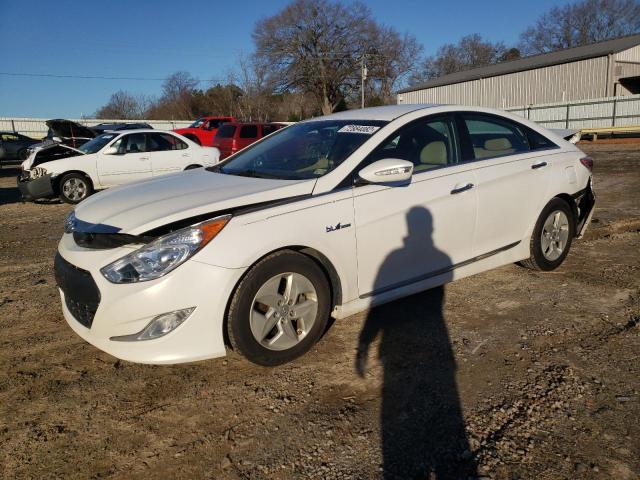 HYUNDAI SONATA HYB 2012 with VIN KMHEC4A48CA034400 - Photo from auction