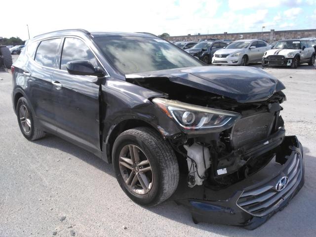 HYUNDAI SANTA FE S 2017 with VIN 5NMZU3LB6HH017178 - Photo from auction