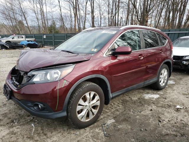 HONDA CR-V EXL 2014 with VIN 5J6RM4H78EL064274 - Photo from auction