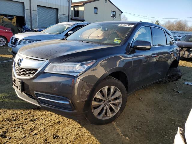 ACURA MDX TECHNO 2015 with VIN 5FRYD4H46FB017528 - Photo from auction