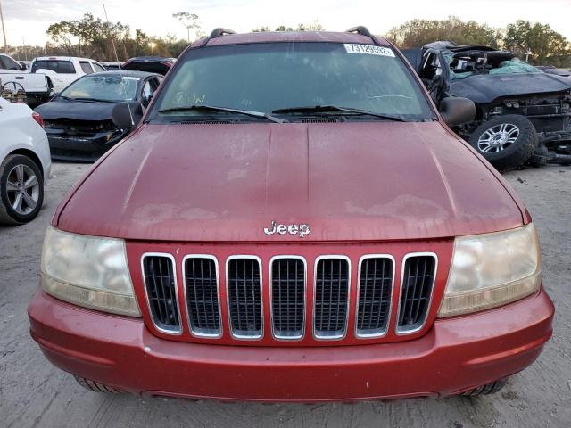 Photo 5 from auction – 2002 JEEP GRAND CHER with VIN 1J4GW58S32C254426