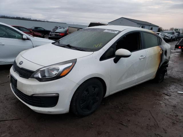 KIA RIO LX 2016 with VIN KNADM4A33G6543126 - Photo from auction