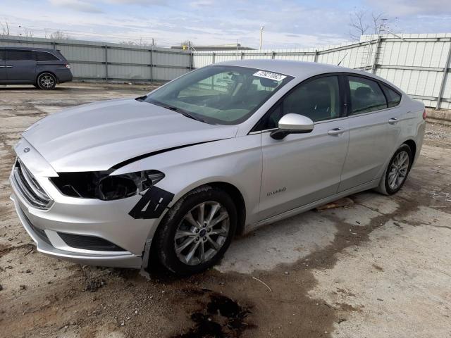 FORD FUSION SE 2017 with VIN 3FA6P0LU9HR262945 - Photo from auction
