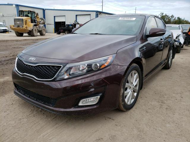 KIA OPTIMA EX 2015 with VIN 5XXGN4A70FG389250 - Photo from auction