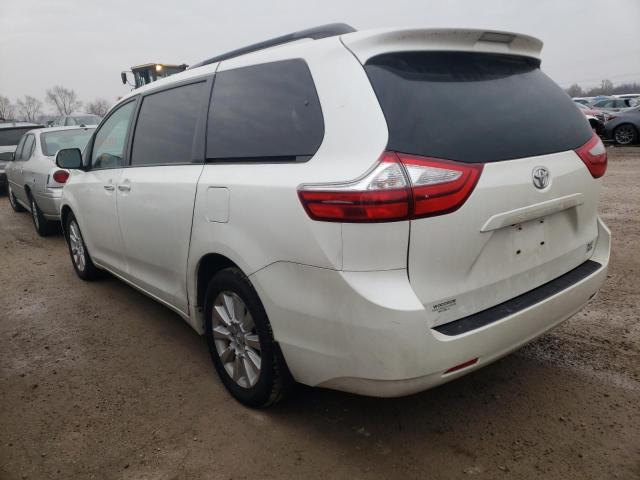 Photo 2 from auction – 2015 TOYOTA SIENNA XLE with VIN 5TDDK3DC6FS122093