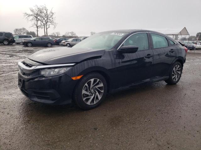 HONDA CIVIC EX 2017 with VIN 19XFC2F76HE204581 - Photo from auction