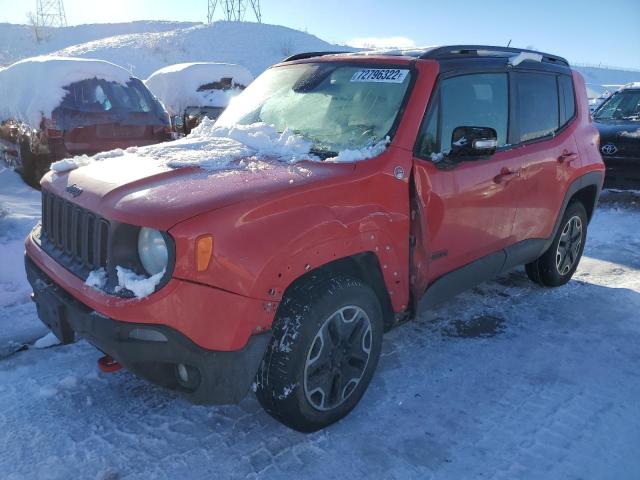 JEEP RENEGADE 2016 with VIN ZACCJBCT9GPD16237 - Photo from auction
