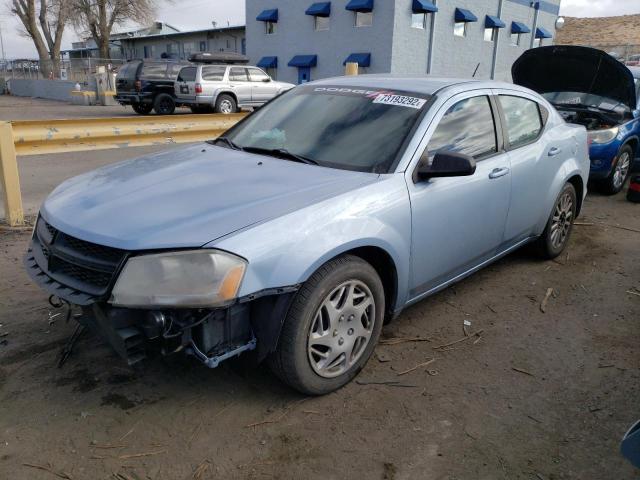 DODGE AVENGER 2013 with VIN 1C3CDZAB2DN725098 - Photo from auction