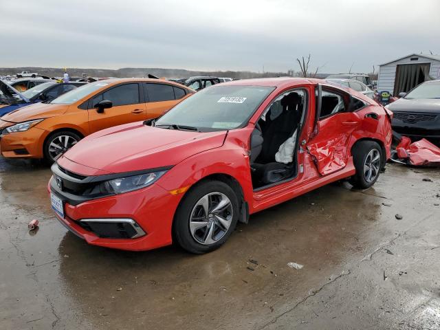 HONDA CIVIC LX 2020 with VIN 2HGFC2F68LH556535 - Photo from auction