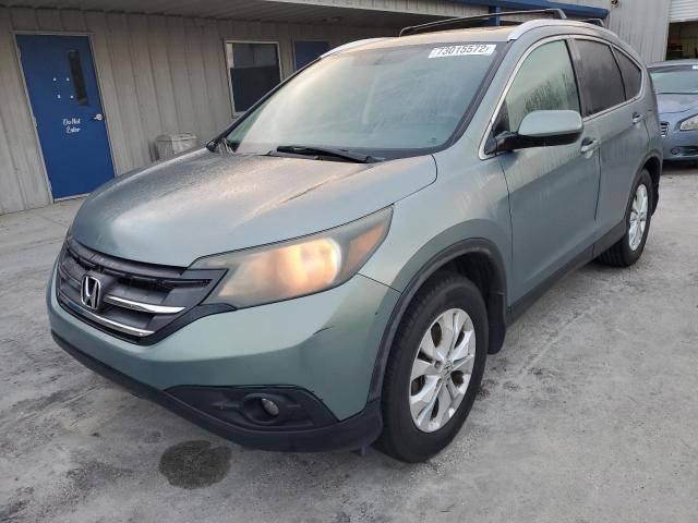 HONDA CR-V EX 2012 with VIN 5J6RM3H56CL004984 - Photo from auction