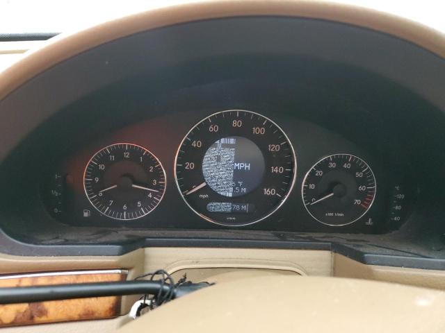 Photo 9 from auction – 2009 MERCEDES-BENZ E 350 4MAT with VIN WDBUF87X59B414277