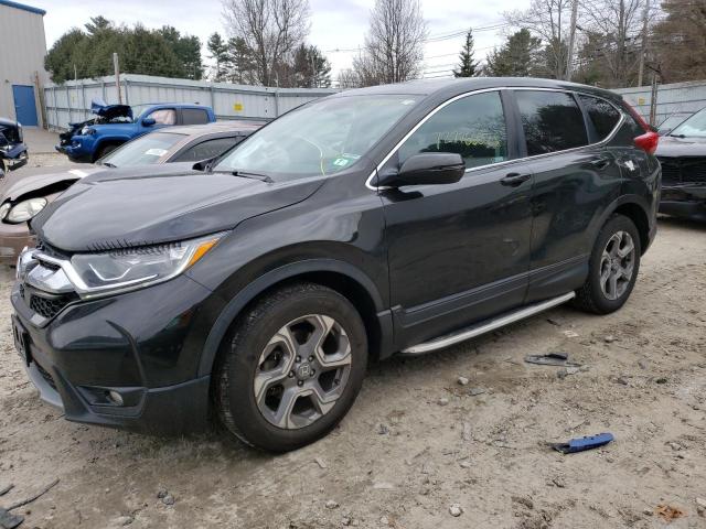 HONDA CR-V EX 2018 with VIN 7FARW2H5XJE016702 - Photo from auction