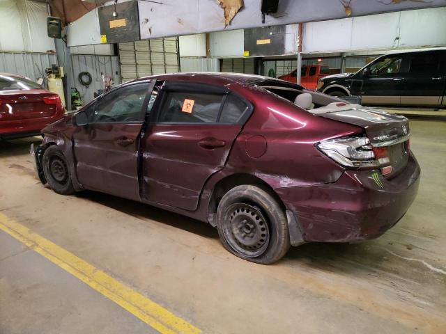 Photo 2 from auction – 2013 HONDA CIVIC LX with VIN 19XFB2F56DE009110