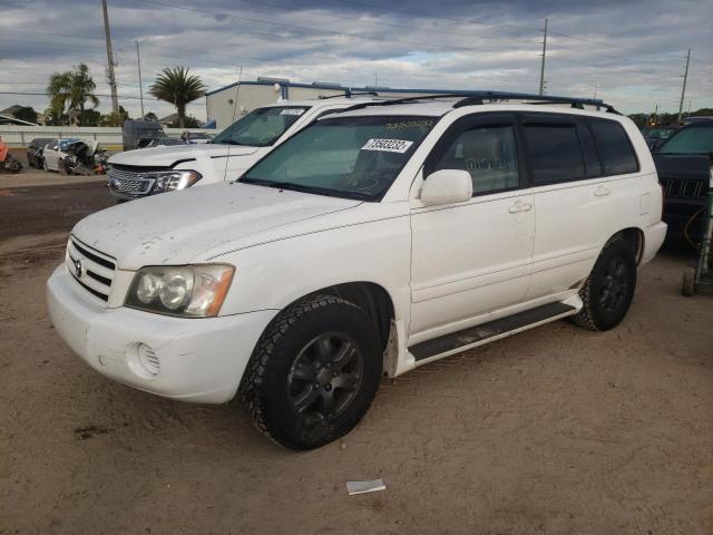 TOYOTA HIGHLANDER 2003 with VIN JTEGF21A930099353 - Photo from auction
