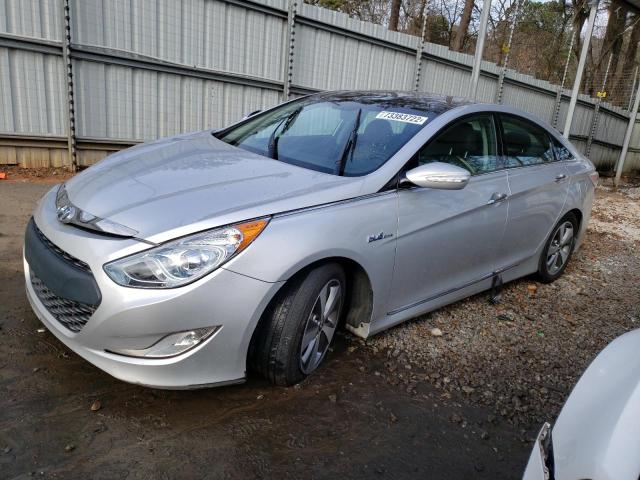 HYUNDAI SONATA HYB 2012 with VIN KMHEC4A43CA046678 - Photo from auction