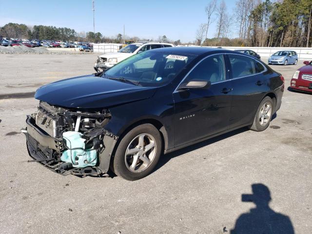 CHEVROLET MALIBU LS 2018 with VIN 1G1ZB5ST9JF115208 - Photo from auction